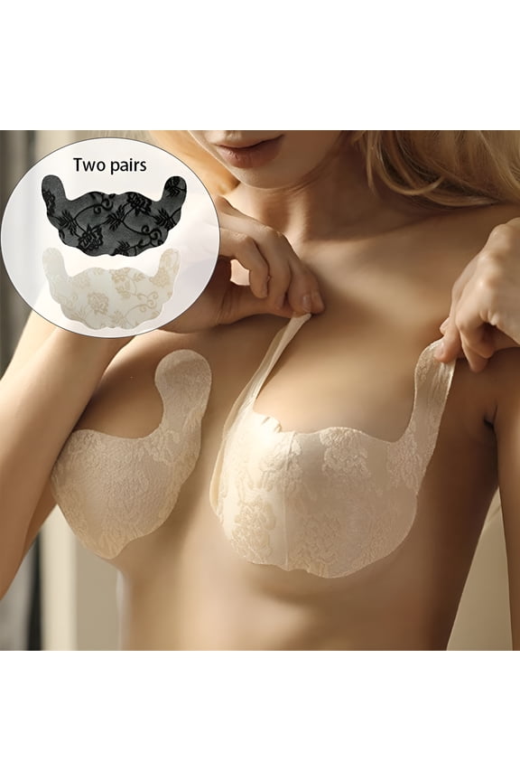 10Pcs Double Sided Body Tape for Women Breast Lifting Shaping 8.7x5.2x0.04in