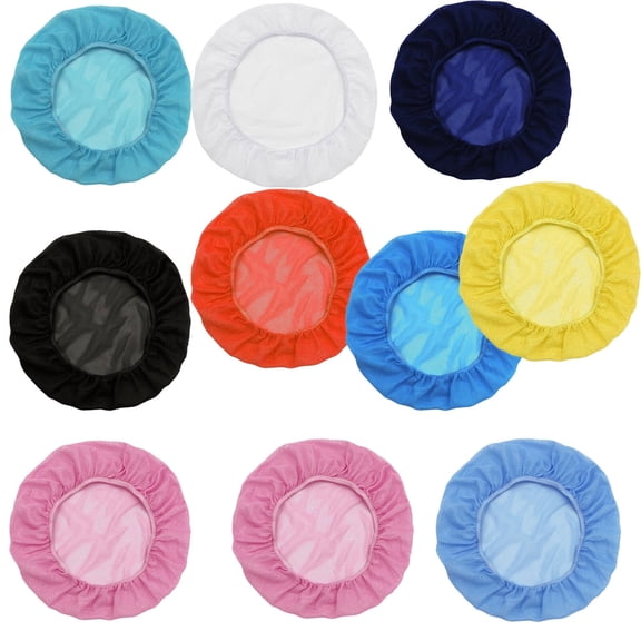 TELOLY 10Pcs Hair Net Ladies Hair Net Hair Ties Sleep Network Silk Bonnet for Sleeping Women