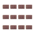 thumbnail image 1 of TELOLY 12 Pcs Bra Extender,2" Flexible 3-Row and 2-Fasteners Bra Strap Extender,Smooth and Rust-Resistant Electroplated Surface Bra Extender Value Pack,Pink, 1 of 2