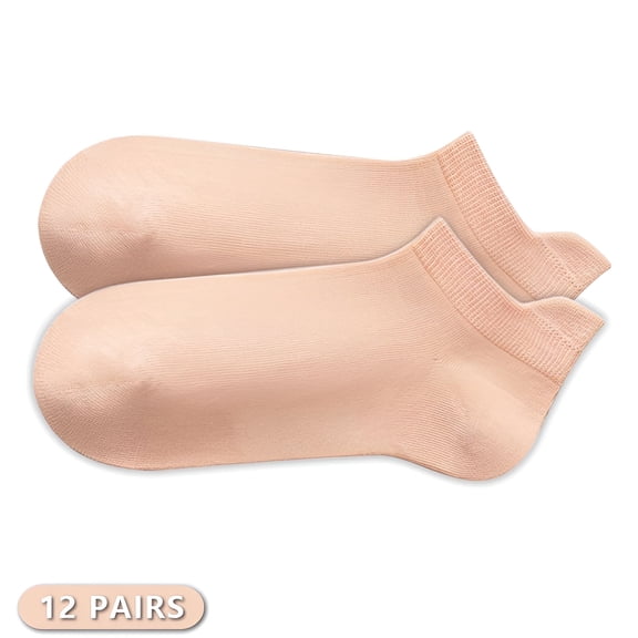 OQRKI 10Pairs Ankle Socks for Women,Cotton Womens No Show Socks Size 7-9,Workout Socks Women