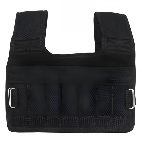 TELOLY 1PC Fitness Weighted Vest Sports Body-building Vest Running Exercise Training Waistcoat Weight-bea Gear for Fitness Running Training Wea Without Weighted Plate