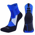 thumbnail image 1 of TELOLY 1Pairs Mens Socks,Anti-Slip No Show Socks,All-Day Wear Men'S Work Socks,L,Blue, 1 of 6