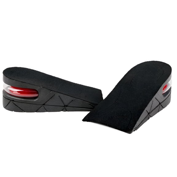 TELOLY 2-Layer Invisible Height Increase Insoles, 2-Inch Elevator Heel Lift Inserts for Men & Women, Heel Lifts for Women