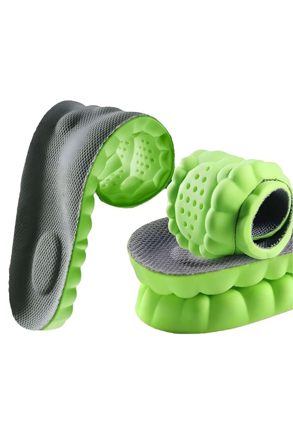 2 Pair Cloud Soles for Men & Women, Super Soft Comfort Insoles, U-Shape Memory Foam Insoles, Shock-Absorbing Foot Support Insoles