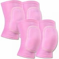 thumbnail image 1 of TELOLY 2-Pair Knee Pads/ Elbow Pads/ Shin Pads for Volleyball, Basketball, Football for Youth and Adults, 1 of 7