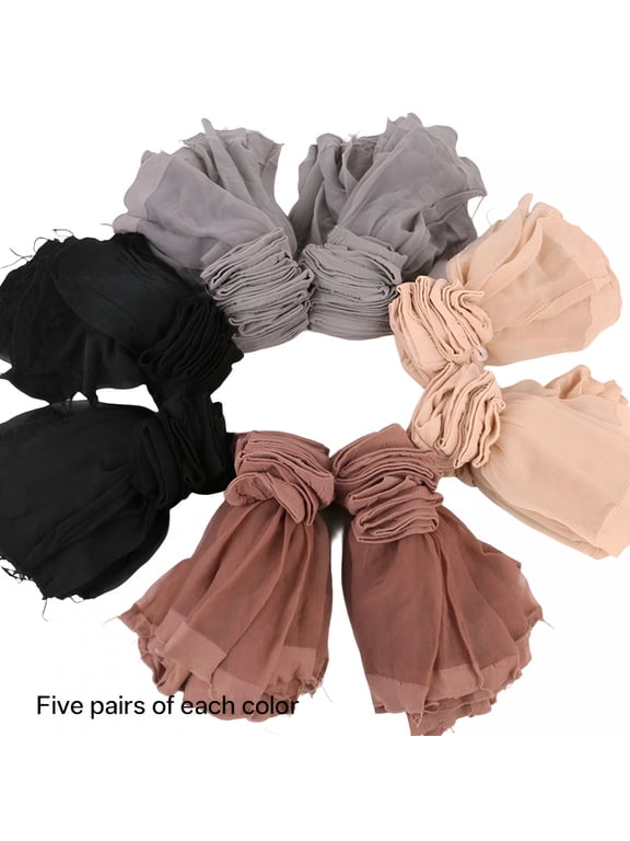 20 Pairs Sheer Socks for Women, Women's Sheer Ankle Nylon Socks with Gripper Anti-Slip Ankle High Nylons for Women Transparent Non Slip Pantyhose Sock Invisible Silk Ankles Anklets