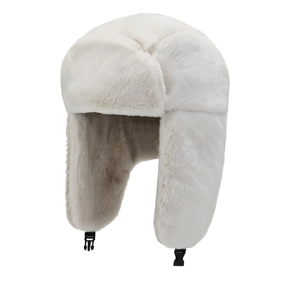 TELOLY 2026 New 1 Pcs Plush Trapper Hat Windproof Warm Ski Ushanka Trooper Hunting Cap Hat with Ear Flaps for Women Men Hunter Hat for Skiing,Camping,Hiking,Winter,Outdoor