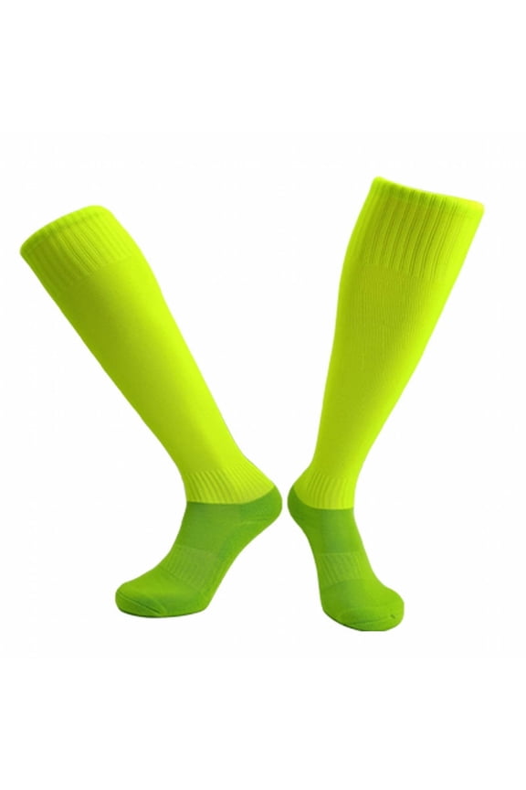 2026 New 1Pairs Boot Socks Breathable Design Men'S Socks Cushioned Support Men'S Work Socks for Work Construction Hiking Walking Daily One Size Fluorescent