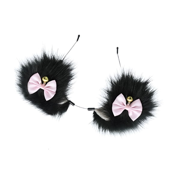 TELOLY 2026 New 1Piece Dog Cats Wolf Foxes Tail Ears Headbands Christmas Fancy Party Costume Toy Gifts for Woman Man Cosplays