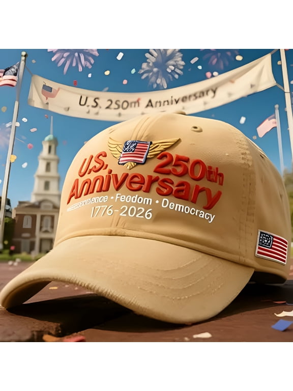 2026 New 250Th Anniversary Us Military Baseball Cap, Embroidered Marine Corps/Army Hat, Patriotic Independence Day Gift for Outdoor, Casual, Sports, Travel