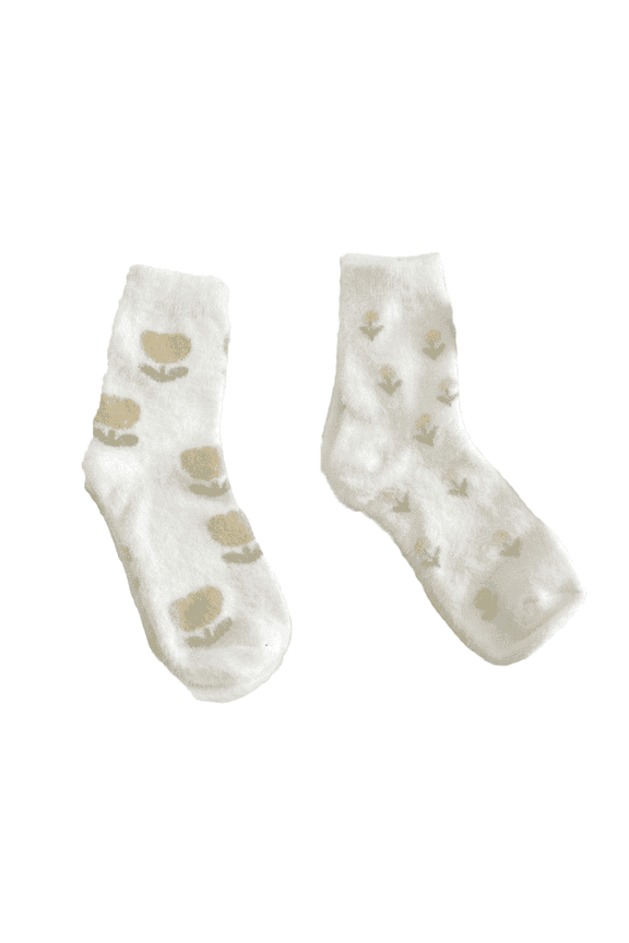 2026 New 2Pairs Socks Thick Design Fuzzy Socks No Sweat Feet Warmest Protection Long Socks Style10 for Lounging Winter Wear Cozy Nights Indoor Relaxation Casual Outings Cold Weather Protection