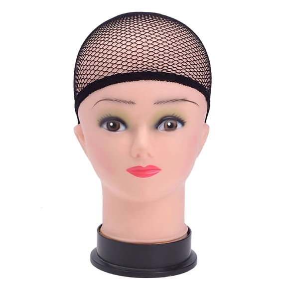 TELOLY 2026 New 3 Pc Wig Caps Elastic Stocking Wig Liner Cap Nylon Stretch Mesh Nylon Caps Mesh Wet and Wavy Braiding Hair Sew in Hair for Salon,Home,Cosplay,Party,Daily