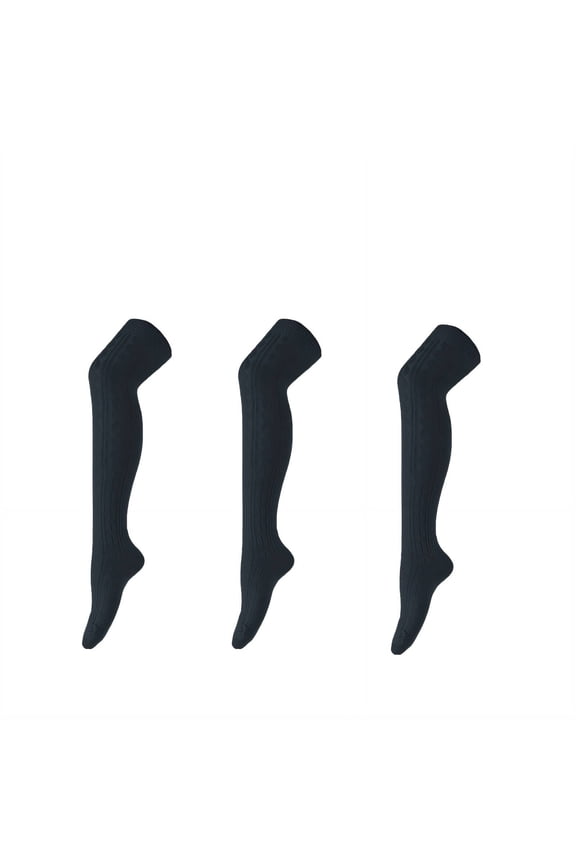 2026 New 3 Pcs Medias Termicas Mujer Invierno,Soft Cotton Thermal Tights for Women,Stylish Twist Leg Lengthening Style Fleece Tights,Dark Gray