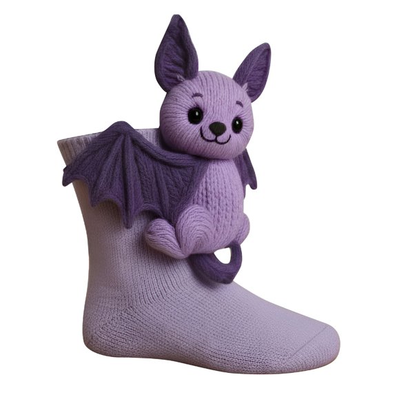 TELOLY 2026 New 3D Knit Animal Socks, Handmade Winter Thick Funny Animals Style, Christmas Stocking Filler, Double-Layer Cotton Warmth for Holidays for Lounging, Sleep, Casual Wear, Holiday Gifts