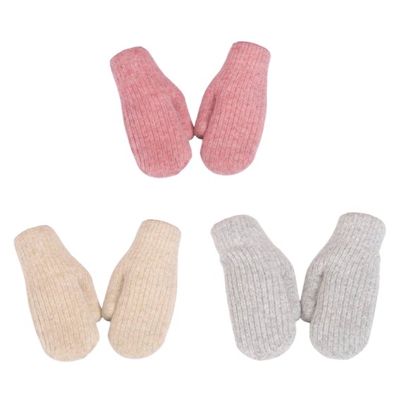 TELOLY 2026 New 3Pairs Gloves Soft&Comfortable Winter Gloves Windproof Function Jacquard Craft Warm Gloves Style10 for Outdoor Activities Winter Sports Hiking Commuting Gift Giving