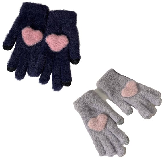 TELOLY 2026 New 3Pairs Gloves,Wear Resistant Material Winter Gloves,Comfortable Warmth All Day Wearable Touch Screen Gloves,Style8