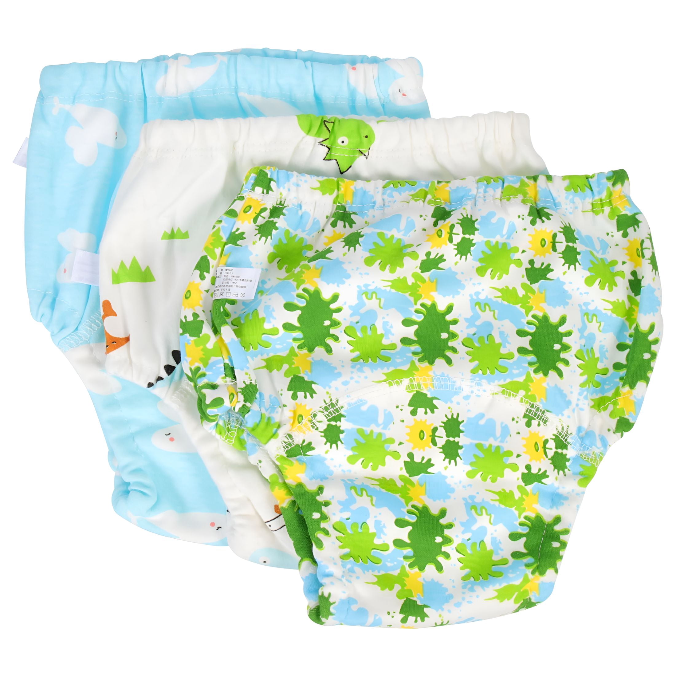 TELOLY 2026 New 3Pcs Reusable Baby Swim Diapers for Beach and Pool for Swimming,Bath,Water Park,Travel(Mixed Styles)