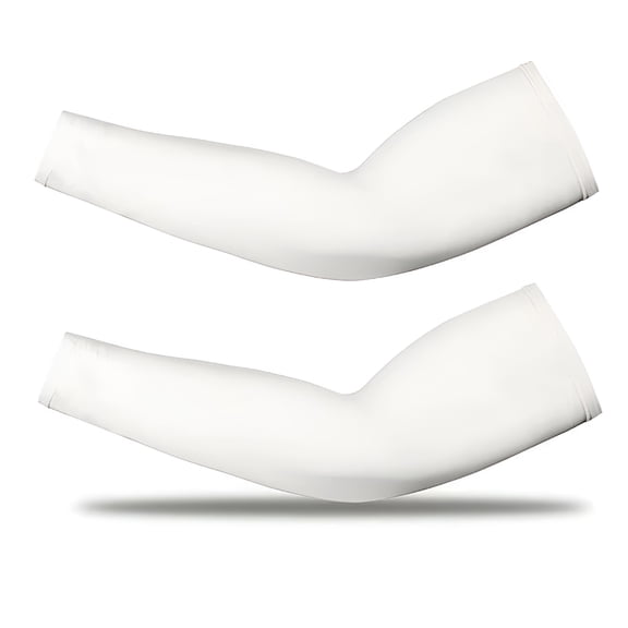 TELOLY 2026 New 4 Pairs Plus Size Arm Sleeves Uv Sun Protection Cooling Ice Silk Oversized Compression Sleeve Cover for Women