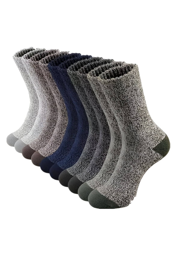 2026 New 5Pairs Wool Socks for Women Sporty Look Thick Socks Women Winter Comfort and Casual Appeal Wool Socks Women for Work Outdoor Casual Style2