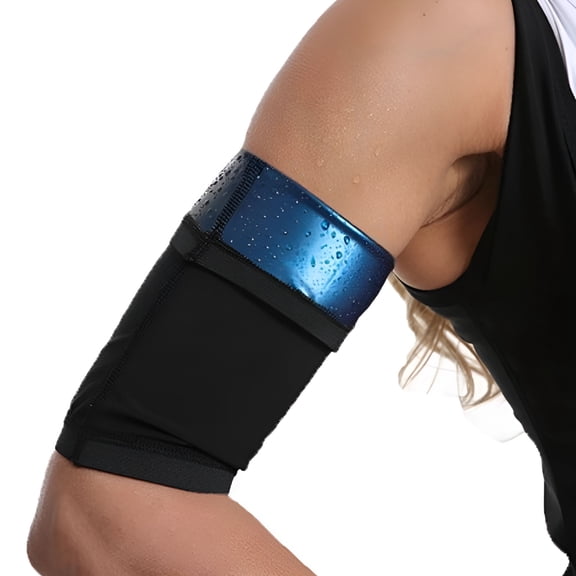 TELOLY 2026 New Arm Trimmer Bands,1 Pair Upper Slimming Arm Compression Sleeves Shaper Wraps for Flabby Arms,Elastic Sport Workout Exercise Armbands for Women Men Girls Weight Loss for Gym,Home