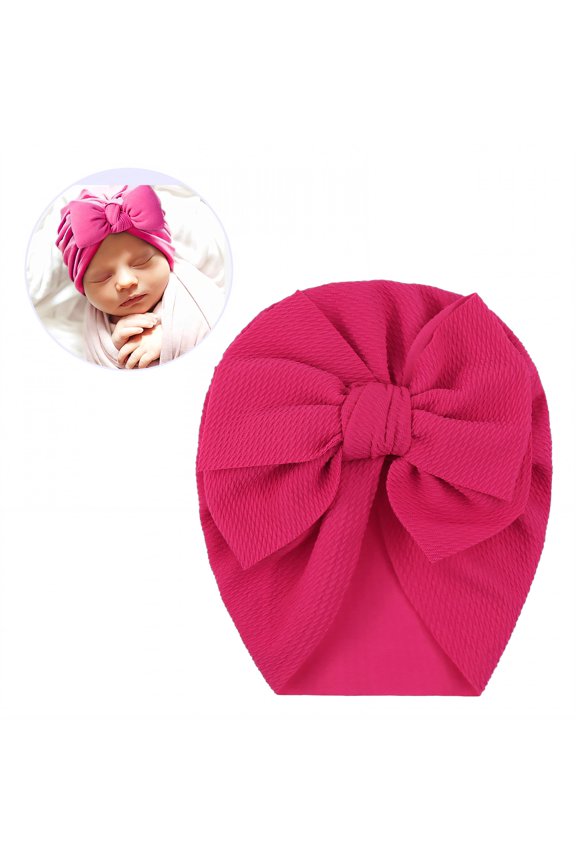 2026 New Baby Hats Soft Embrace Kids Beanie Warm Head Protection Baby Beanies 6 12 Months for Daily Wear Outdoor Play Rosered