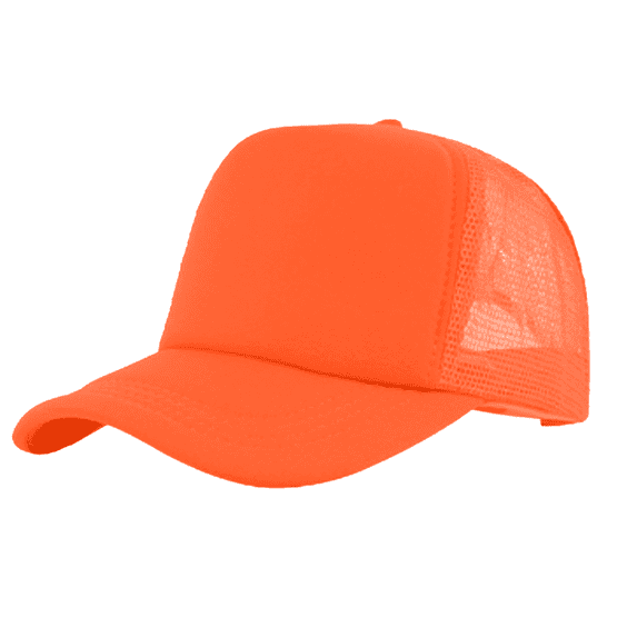 TELOLY 2026 New Baseball Cap Men and Women Outdoor Breathable Maga Hat Four Seasons Solid Color Fashionable and Versatile Womens Hats for Outdoor Sports Travel Orange