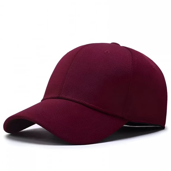 TELOLY 2026 New Baseball Hat Stretch Men Woman Fitted Closed Elasticity Flexible Flex Caps Hats for Casual,Street,Travel,Sports,Outdoor Claret