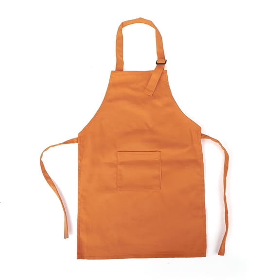 TELOLY 2026 New Durable Cotton Canvas Kids Aprons with Pocket,String Adjustable,23 for Cooking, Baking, Crafting, Art Activities, Kids' Kitchen, Home Use