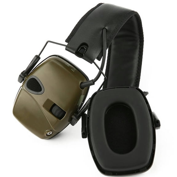 TELOLY 2026 New Ear Muffs for Noise Reduction Multifunctional Noise Protection Earmuffs Safety Versatile Usage Scenarios Ear Protection for Shooting Construction Work Green