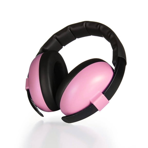 TELOLY 2026 New Ear Protection,Effective Noise Reduction Hearing Protection,Adjustable Head Sizes Baby Ear Muffs Noise Protection,Pink