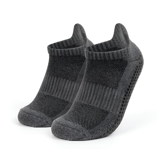 TELOLY 2026 New Grip Socks for Men Women No Show Non-Slip Solid Color Breathable Yoga Slipper Low Cut Sock Summer, for Yoga, Pilates, Fitness, Running, Indoor Activities, Home Use.