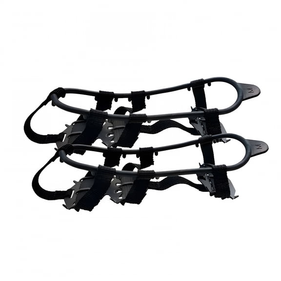 TELOLY 2026 New Ice Cleats Grippers for Shoes and Boots 24 Teeth Crampons 10 Teeth Tiny Spikes Ice Cleats for Walk on Ice Snow and Freezing Mud