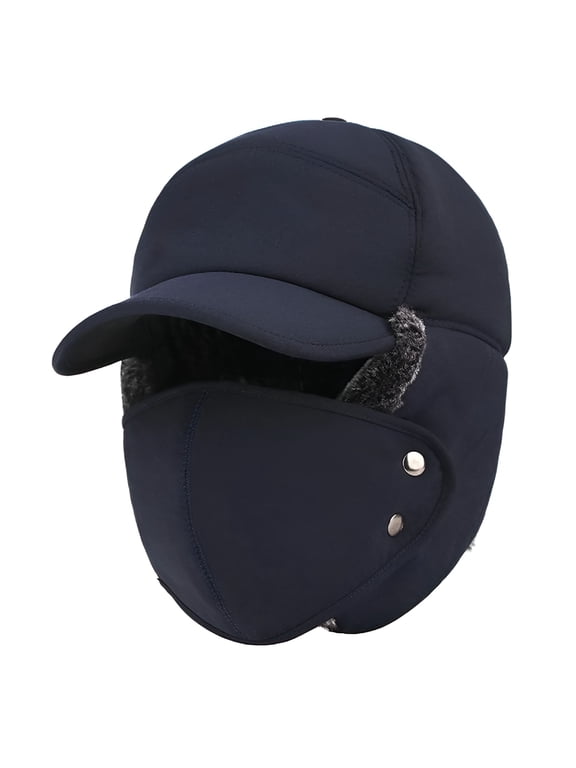 2026 New Insulated Hat Waterproof Winter Hats for Men - Fall & Winter Warmer - Riding Windproof Coverage for Hiking, Skiing, Camping, Snowboarding
