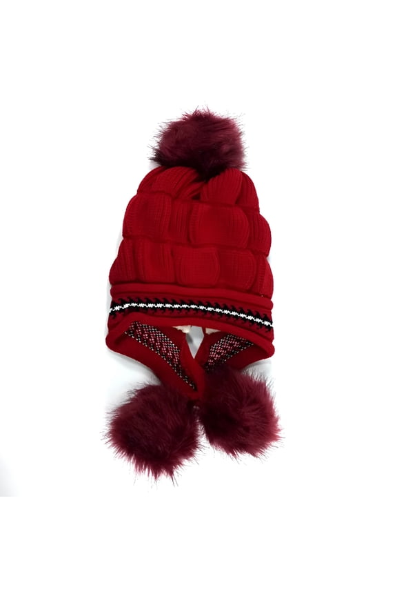 2026 New Ladies Winter Hats Snow Man Hat Ball Hats Warm Winter Hat Fashion Keep with Hair Knitted Wool Hemming Baseball Caps Head Warmer Men