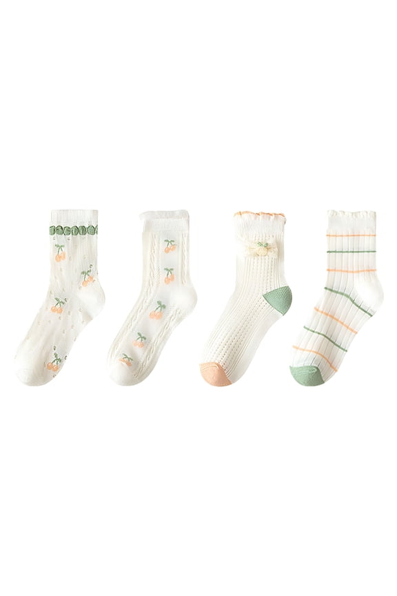 2026 New Medias Para Bebes 0-3 Preemie Socks Baby Girl Baby Items Children'S Socks Cute New Comfortable for Newborn, Infant, Home, Sleep, Daily, Green, S