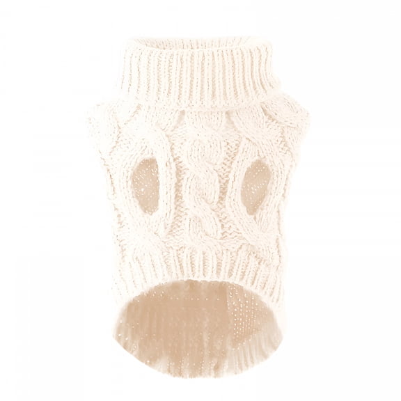 TELOLY 2026 New Mini Pet Dog Cat Knitted Jumper Warm Sweater Puppy Coat Jacket Clothes Costume for Indoor,Outdoor,Walking,Cold Weather