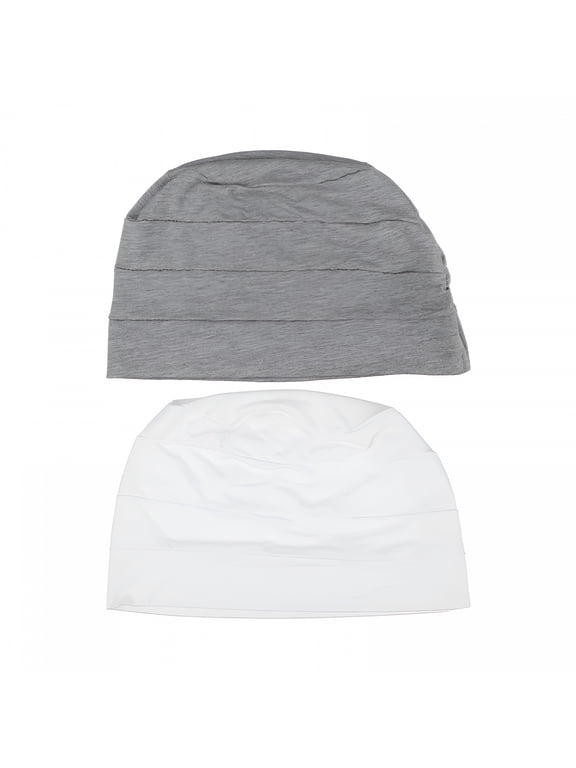 2026 New Night Cotton Women Caps Cover Head Hair Sleeping Cap Care Loss Home Hat Lining Silk Satin Hair Cap for Sleep for Nighttime, Bedtime, Home Use