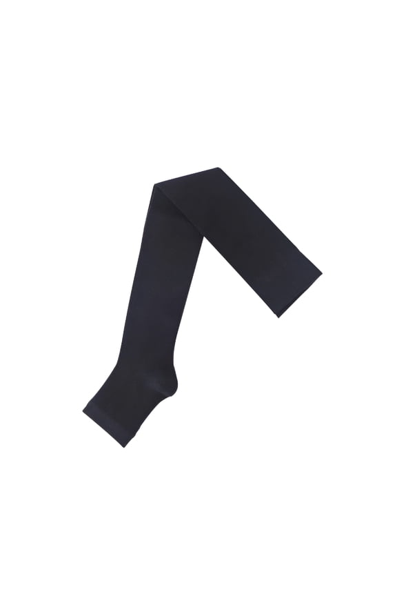 2026 New Open Toe Compression Socks for Women Knee High Breathable Toeless Cotton Stockings for Circulation Support for Work, Travel, Exercise