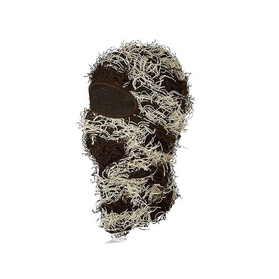 TELOLY 2026 New Ski Mask Jacquard Pattern Full Face Mask Single Hole Head Design Neck Gaiter for Skiing Snowboarding Hiking Style 4