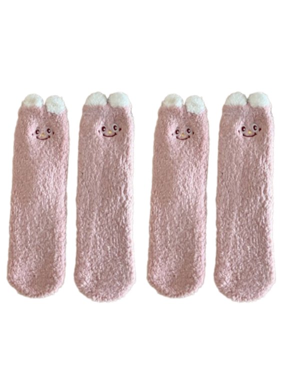 2026 New Socks Anti Static Design Womens Socks Foot Care Breathable and Non Stuffy for Home Indoor Office Womens Gifts Pink