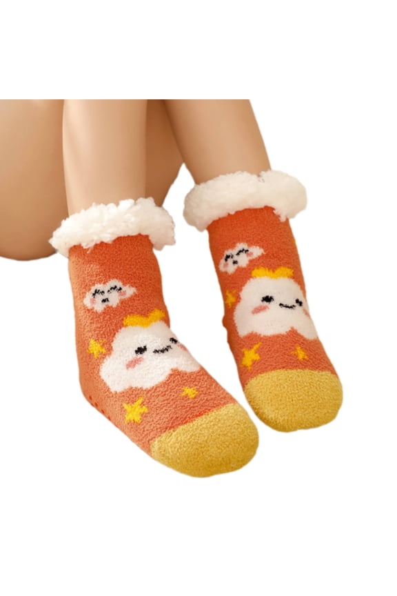 2026 New Socks High Density Velvet Wool Socks Upgrade Inner Lining Upgrade Inner Lining for Winter Casual Home Pink Socks Style4 Xs