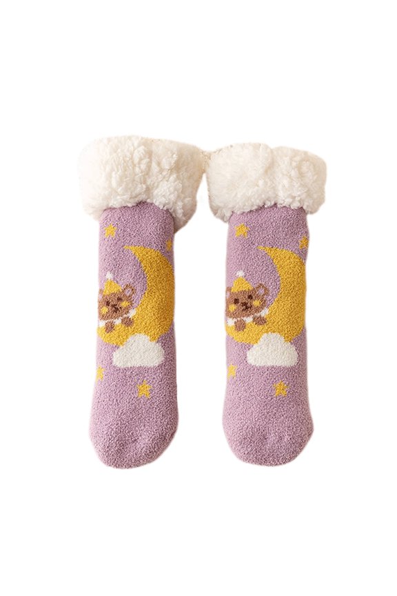 2026 New Socks Less Likely to Shed Hair Long Socks Seamless Design High Density Velvet Crew Socks Style6 for Daily Wear Outdoor Activities Casual Outings Winter Comfort All-Day Use.