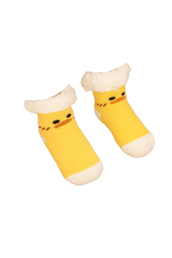 2026 New Socks Warm Non Slip Fuzzy Socks Reliable Girls Socks for Indoor Play Xl Yellow Chicken for Indoor Activities Playing at Home Casual Wear Relaxing Moments Cozy Lounging