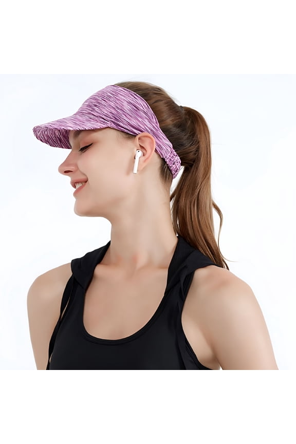 2026 New Sport Sun Visor Hats Adjustable Empty Top Baseball Cap Cotton Ball Caps for Women for Running, Golf, Hiking, Beach, Casual