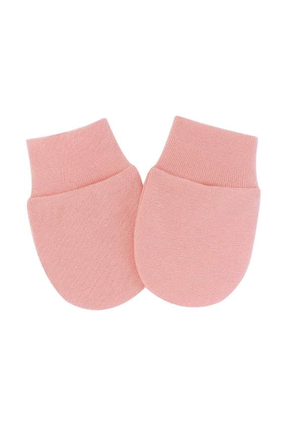 2026 New Toddler Gloves Scratch Proof Baby Mittens Face Protection Newborn Mittens for Sleeping Outdoor Playtime Fall/Winter Use Pink