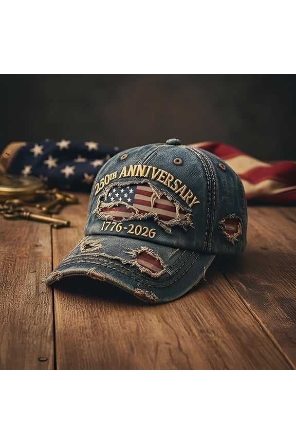 2026 New United States 250Th Anniversary Hat 17762026, Patriotic Baseball Cap, Unisex July 4Th Freedom Hat for Holidays, Parades, Casual, Outdoor