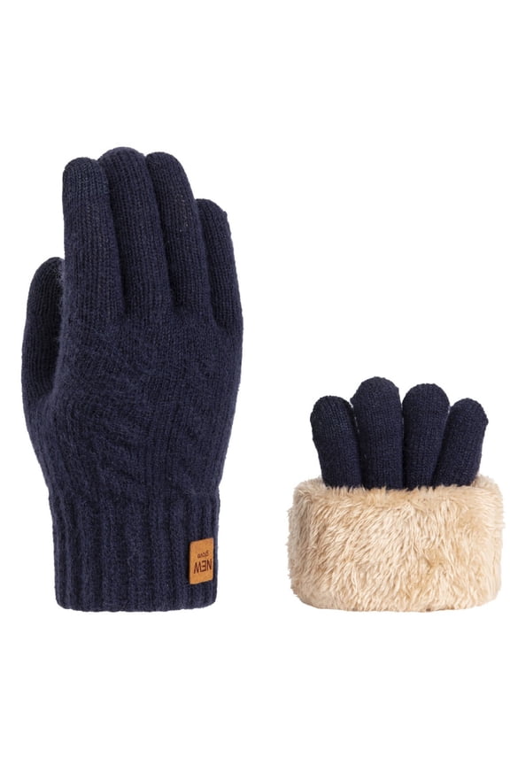 2026 New Winter Gloves,Soft Fleece Lining and Elastic Ribbed Cuff Gloves for Cold Weather,Dual Layer Insulation Waterproof Gloves,Style9