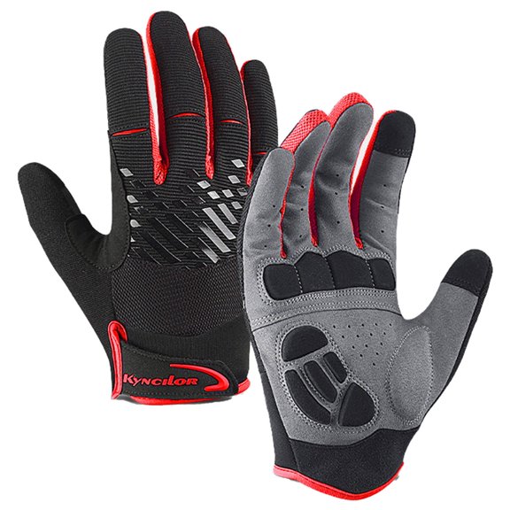 TELOLY 2026 New Winter Gloves Thermal Gloves Gloves for Women Cold Weather Cold Resistance Sensitive Fingers Winter Gloves Men for Outdoor Sports Daily Wear Xl Black&Red
