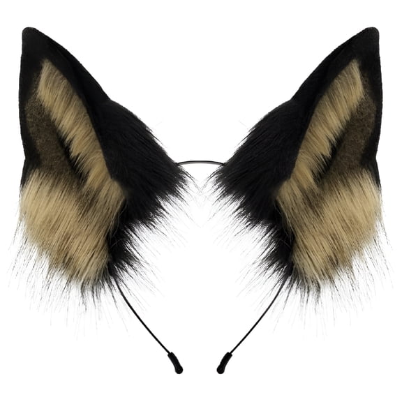 TELOLY 2026 New Wolf Dog Costume Accessories, Animal Ears Headband, Animal Tail Dog Ears and Tail for Halloween,Party,Cosplay,Photo Shoot,Festivals