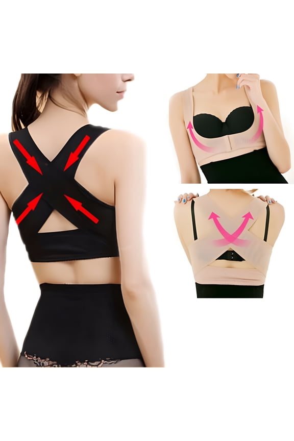 2026 New Women'S Posture Corrector Bra Chest Brace Up Prevent Humpback Correct Posture Corset for Posture Correction, Back Support, Daily Wear, Workout, Office Use, Spinal Health.